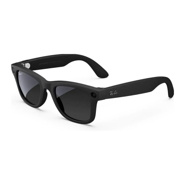 Умные очки Ray-Ban Wayfarer (Gen 1) Matte Black, линзы Polar Gradient Graphite