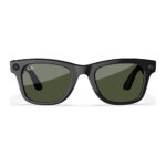 Умные очки Ray-Ban Wayfarer (Gen 1) Shiny Black, линзы G-15 Green