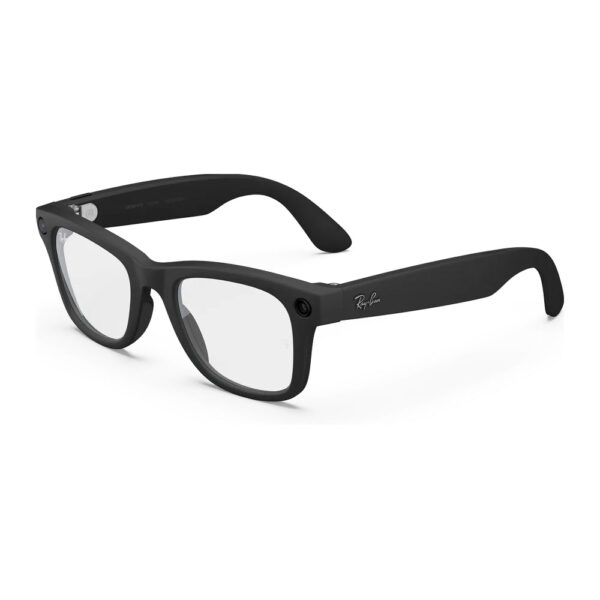 Умные очки Ray-Ban Wayfarer (Gen 2) Matte Black, линзы Clear