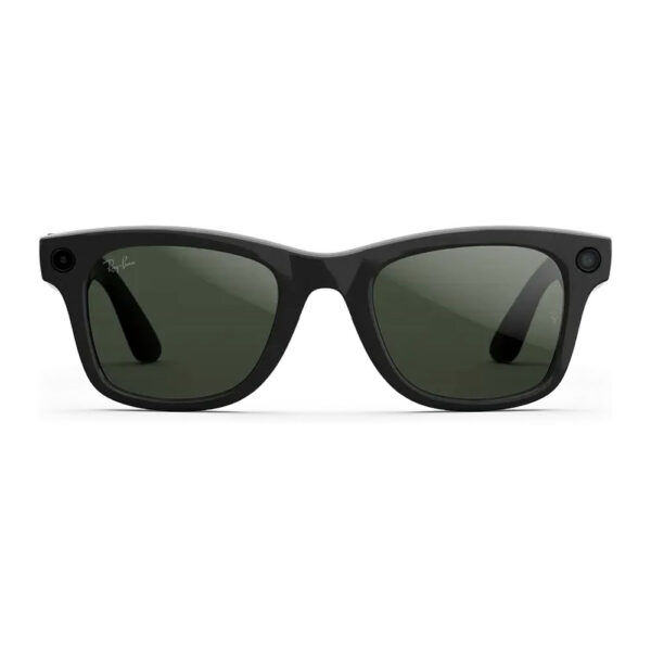 Умные очки Ray-Ban Wayfarer (Gen 2) Shiny Black, линзы Transitions Graphite Green